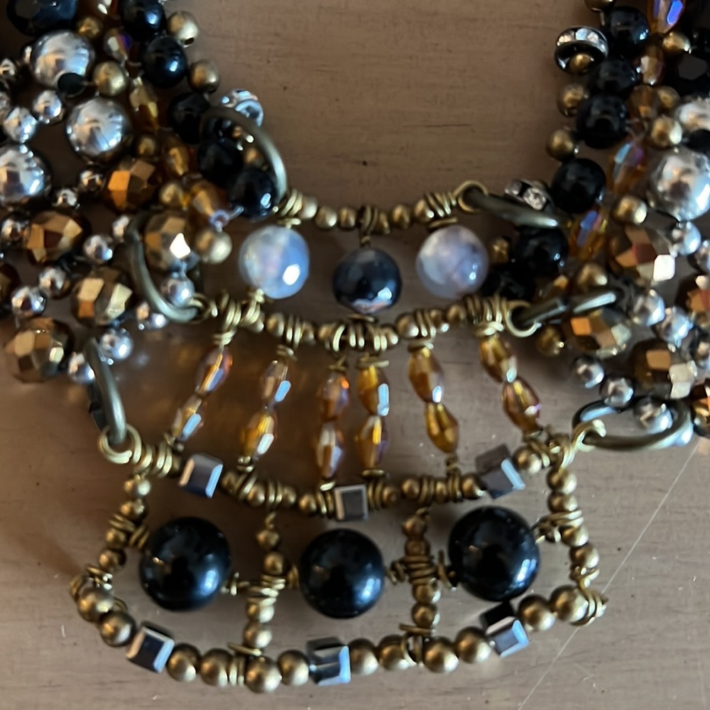 Pam Hiran for Anthropologie Beaded Choker